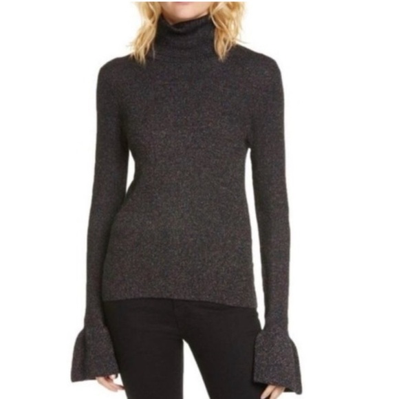 Veronica Beard Metallic Threads Turtleneck - Picture 4 of 13